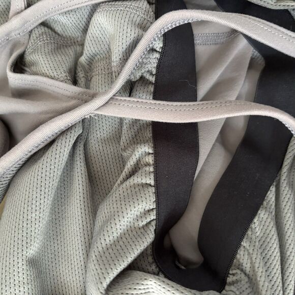 Athleta Tank Top Womens Size 1X Gray Workout Sports Bra - Picture 5 of 5